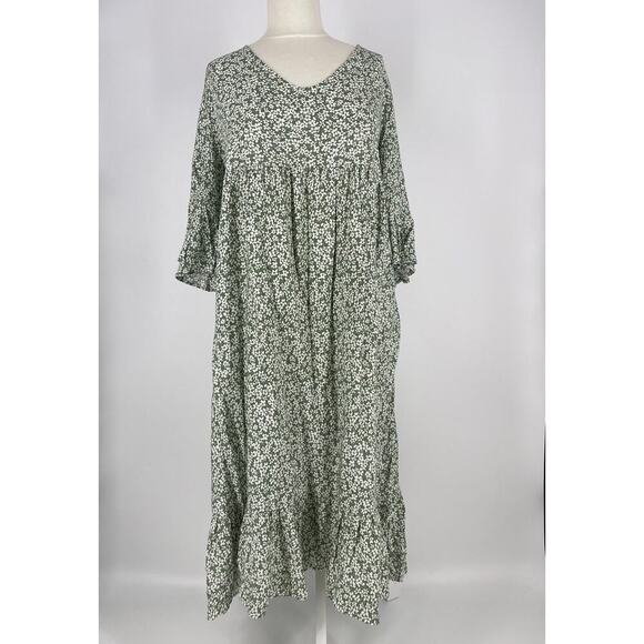 Cozy NWT 4X Floral Dress (B23#5) - Picture 1 of 6